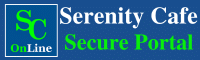 Serenity Cafe Secure Portal Image